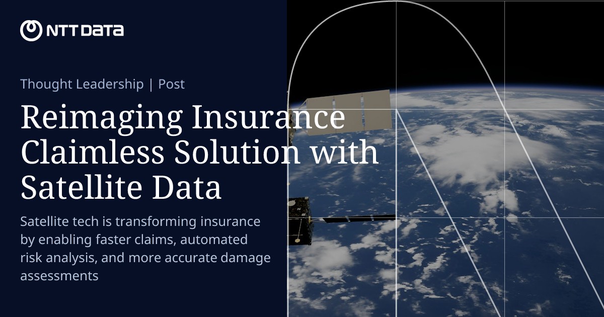 Reimaging Insurance Claimless Solution with Satellite Data