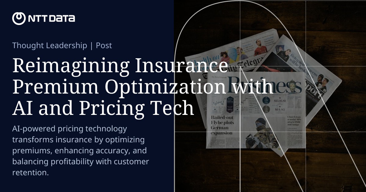 Reimagining Insurance Premium Optimization with AI and Pricing Tech