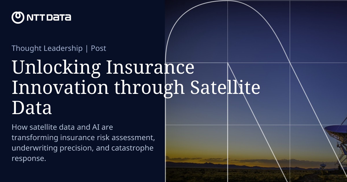 Unlocking Insurance Innovation through Satellite Data