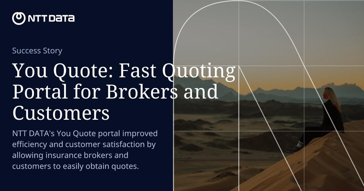 You Quote: Fast Quoting Portal for Brokers and Customers